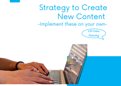 Content creation strategy - Marketing agency